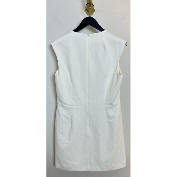 FRENCH CONNECTION Ruth Whisper A-Line Dress in Summer White Size US 14 - Picture 7 of 12